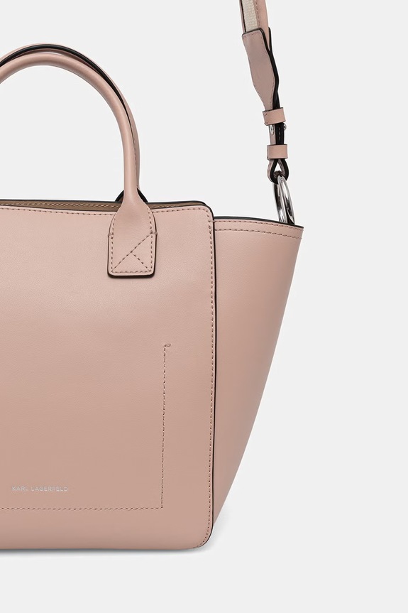 Dodaci Karl Lagerfeld torba za žene kožna B3W30093 roza