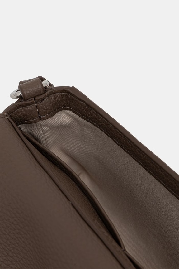 Karl Lagerfeld torebka crossbody damska z imitacji skóry K/RSG brązowy B3W30342