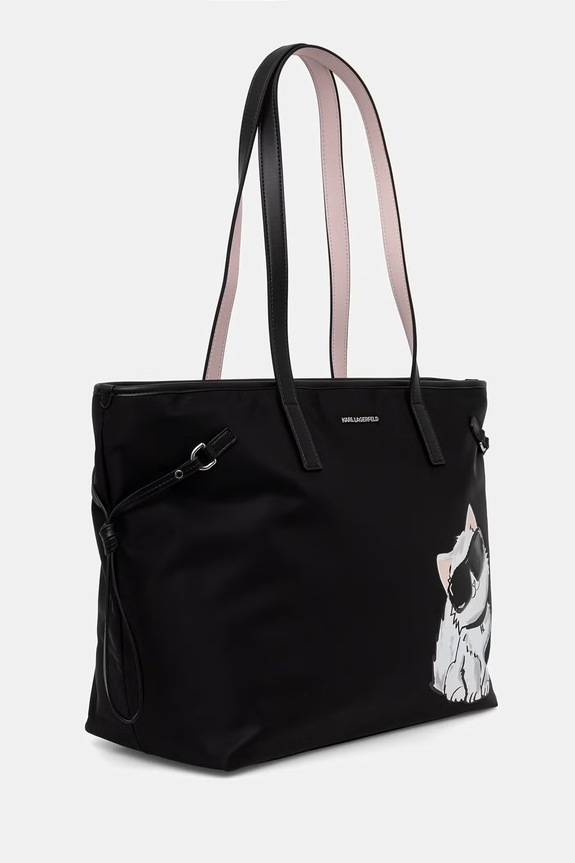 Karl Lagerfeld shopper torba za žene IKON B3W30350 crna AW26