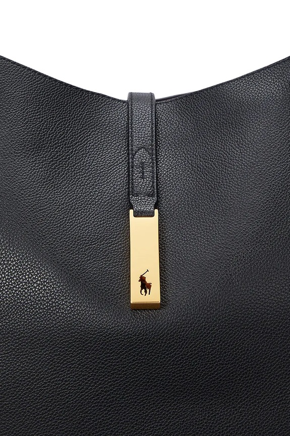Polo Ralph Lauren nákupní taška dámská kožená 428935220 černá