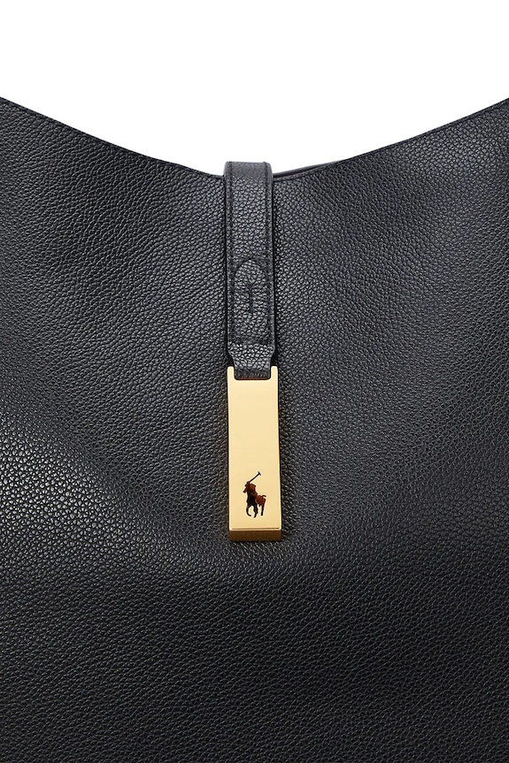 Polo Ralph Lauren nákupní taška dámská kožená 428935220 černá