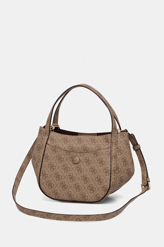 Doplňky Guess crossbody kabelka dámská z imitace kůže COLEEN HWSG97.56050 béžová