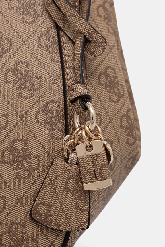 Guess crossbody kabelka dámská z imitace kůže COLEEN béžová HWSG97.56050