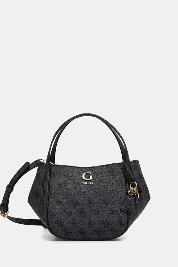 Guess crossbody kabelka dámská z imitace kůže COLEEN šedá HWSG97.56050