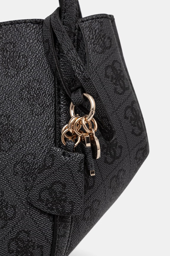 Guess crossbody kabelka dámská z imitace kůže COLEEN šedá HWSG97.56050