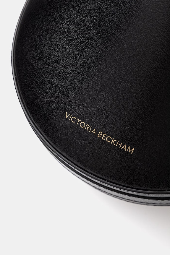 Victoria Beckham hobo bag pentru femei din piele Portofino B325AAC006639A negru