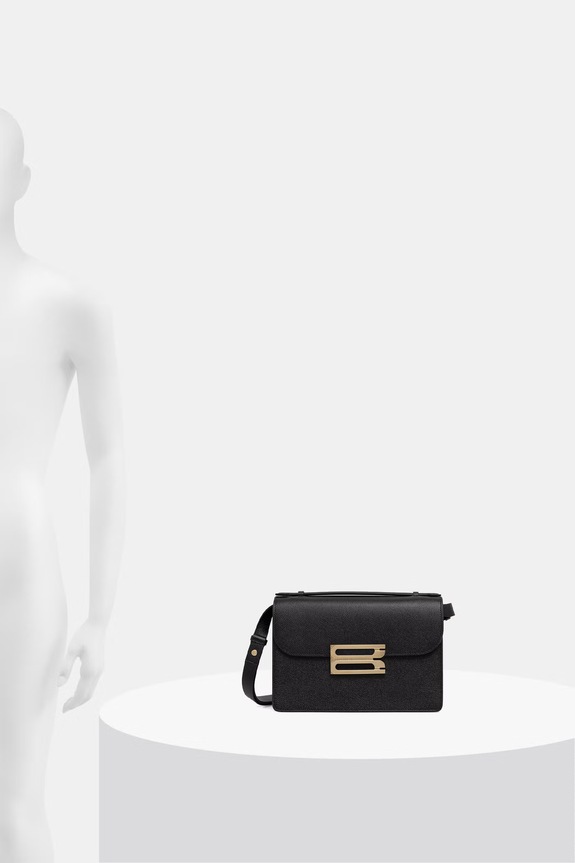 Victoria Beckham torebka crossbody damska skórzana Dorian B125AAC006210A