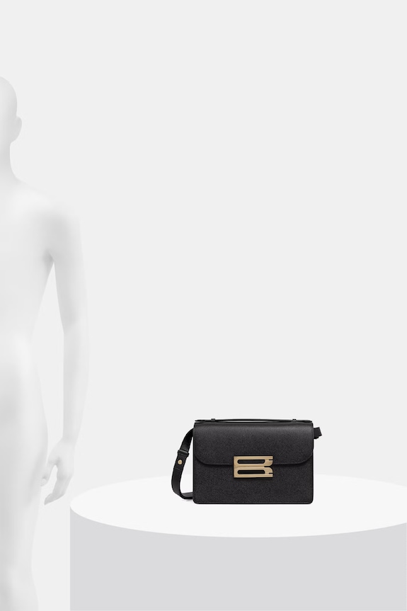 Victoria Beckham torebka crossbody damska skórzana Dorian B125AAC006210A