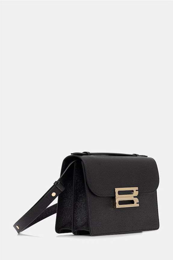 Victoria Beckham torebka crossbody damska skórzana Dorian B125AAC006210A czarny AW26