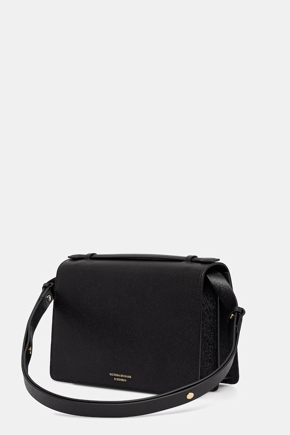 Akcesoria Victoria Beckham torebka crossbody damska skórzana Dorian B125AAC006210A czarny