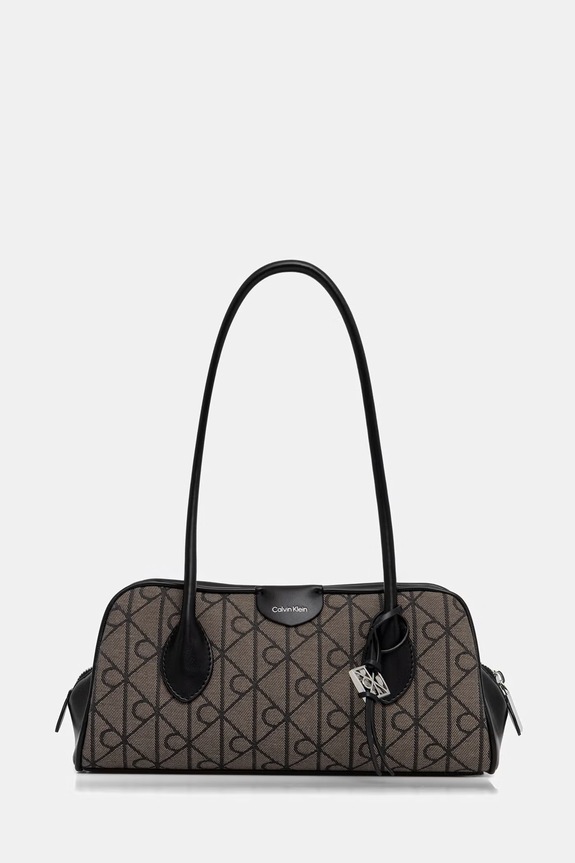 Calvin Klein torebka bagietka damska beżowy LV04F3744G