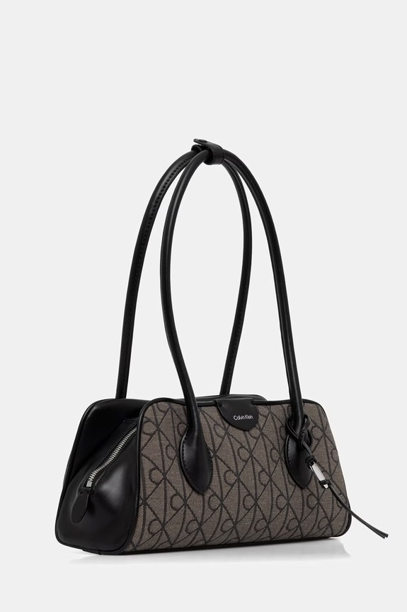 Calvin Klein torebka bagietka damska LV04F3744G beżowy AW26
