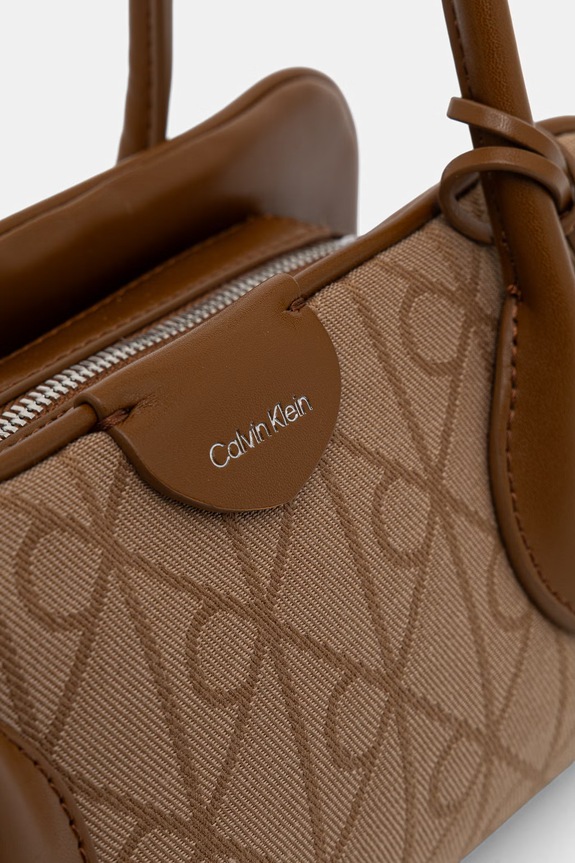 Calvin Klein torebka bagietka damska brązowy LV04F3744G
