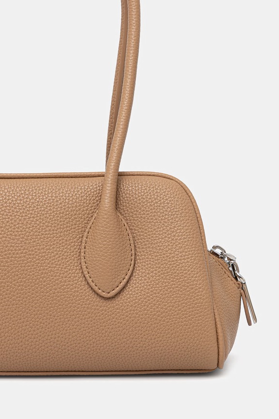 Akcesoria Calvin Klein torebka bagietka damska LV04F3743G beżowy