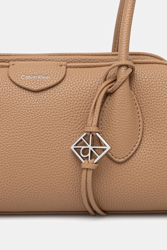 Calvin Klein torebka bagietka damska beżowy LV04F3743G