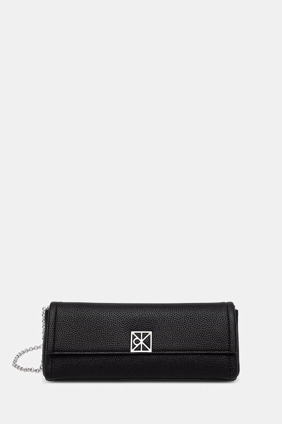 Calvin Klein torebka damska z imitacji skóry czarny LV04F3740G
