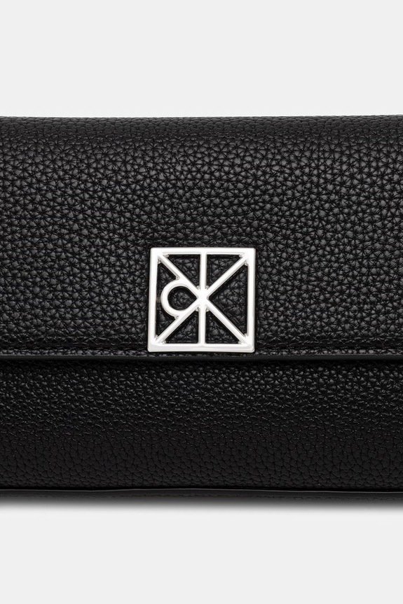 Calvin Klein torebka damska z imitacji skóry czarny LV04F3740G