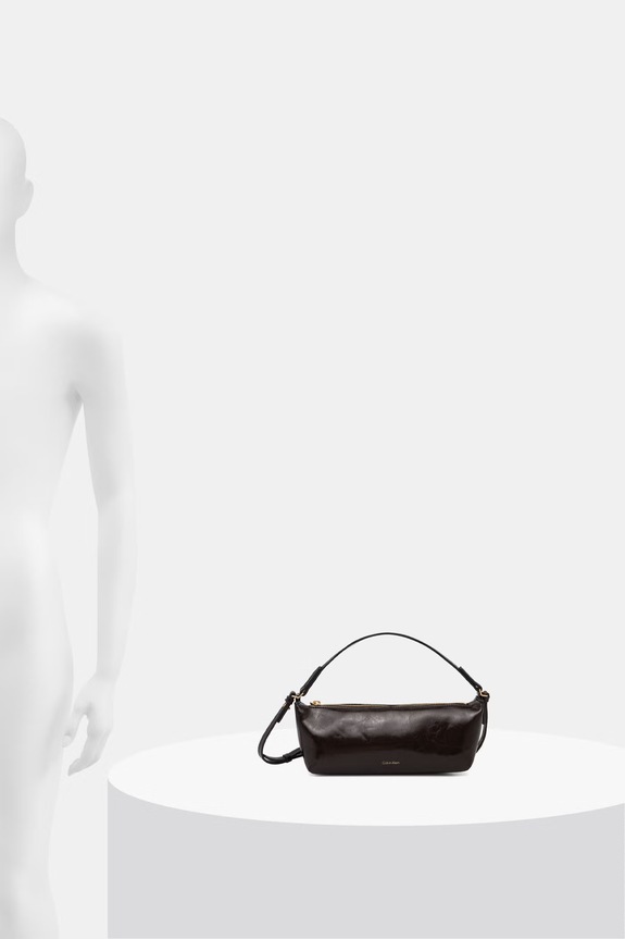Calvin Klein baguette kabelka dámská z imitace kůže LV04F3738G
