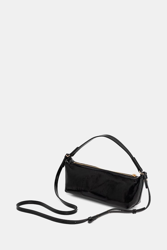 Αξεσουάρ Calvin Klein Baguette γυναικεία από απομίμηση δέρματος LV04F3738G μαύρο