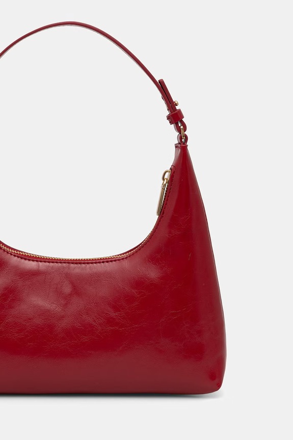 Dodaci Calvin Klein crossbody torba za žene od imitacije kože LV04F3737G crvena