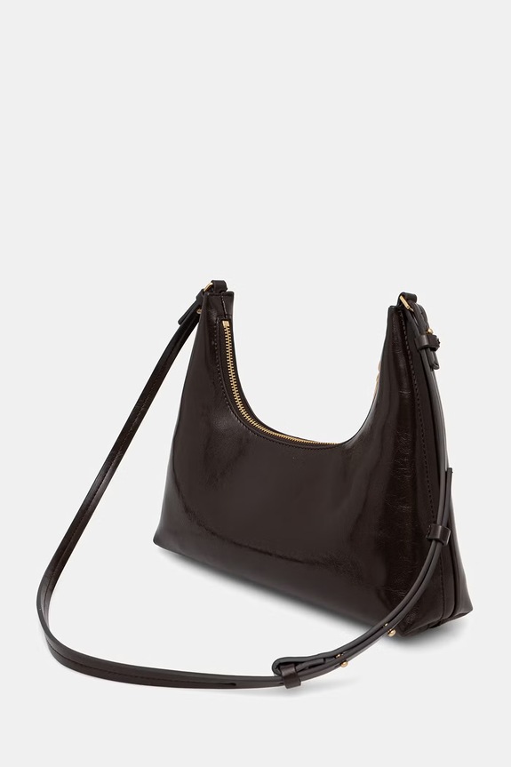 Akcesoria Calvin Klein torebka crossbody damska z imitacji skóry LV04F3737G brązowy