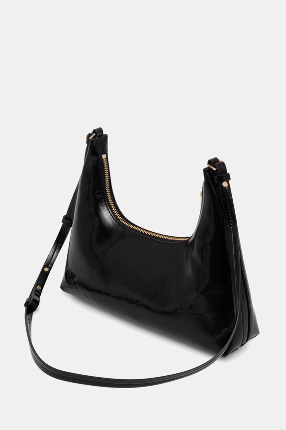 Akcesoria Calvin Klein torebka crossbody damska z imitacji skóry LV04F3737G czarny