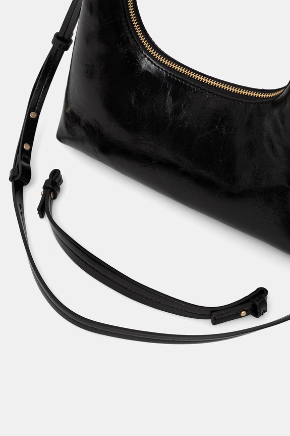 Calvin Klein torebka crossbody damska z imitacji skóry czarny LV04F3737G