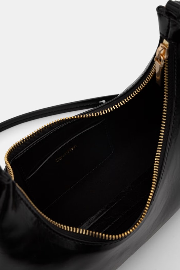 Calvin Klein torebka crossbody damska z imitacji skóry LV04F3737G czarny