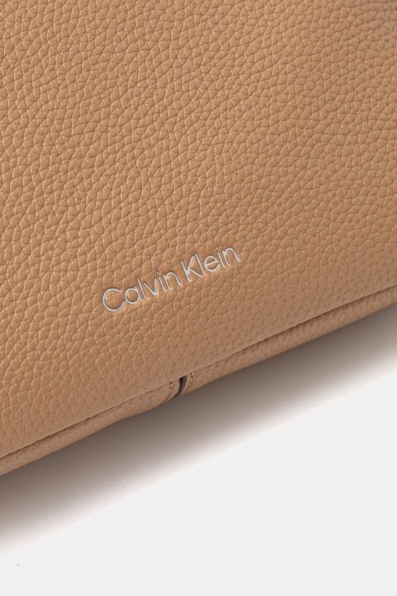 Calvin Klein χιαστί γυναικεία από απομίμηση δέρματος μπεζ LV04F3656G