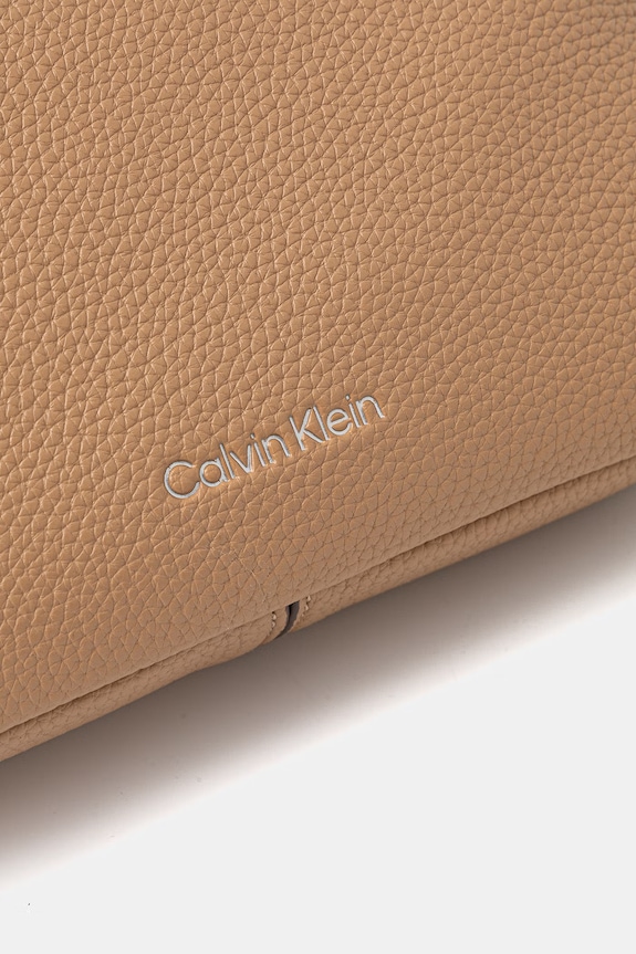 Calvin Klein χιαστί γυναικεία από απομίμηση δέρματος μπεζ LV04F3656G