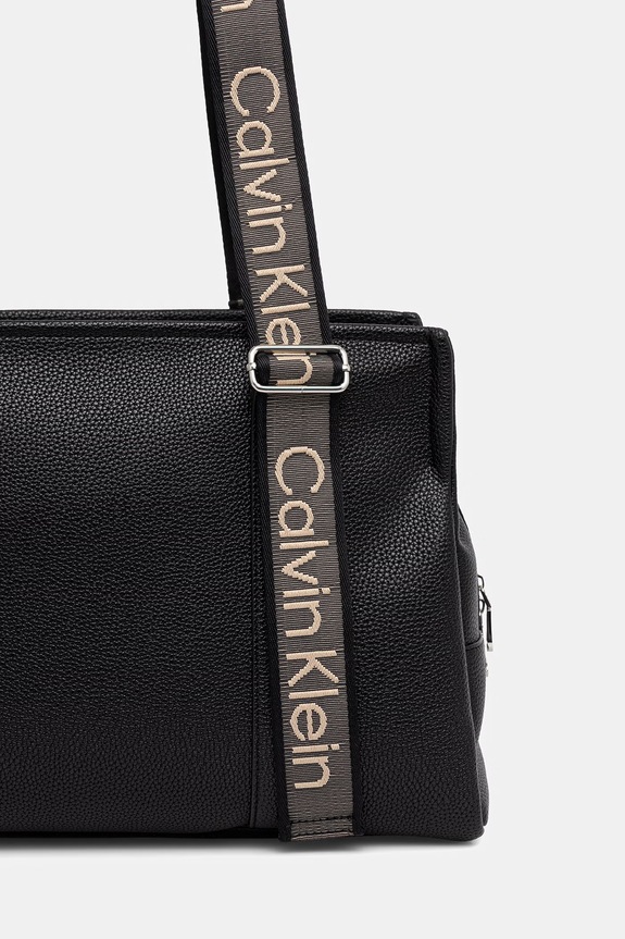 Dodaci Calvin Klein tote torba za žene od imitacije kože LV04F3644G crna