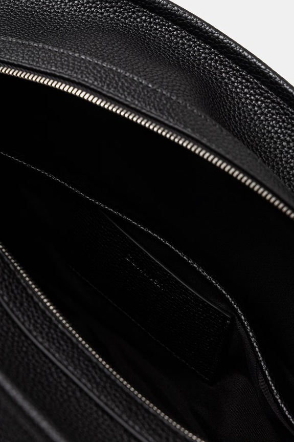 Calvin Klein tote torba za žene od imitacije kože LV04F3644G crna