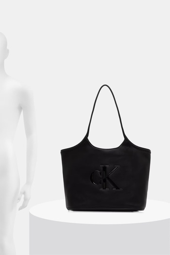 Calvin Klein torebka shopper damska z imitacji skóry LV04F3562G