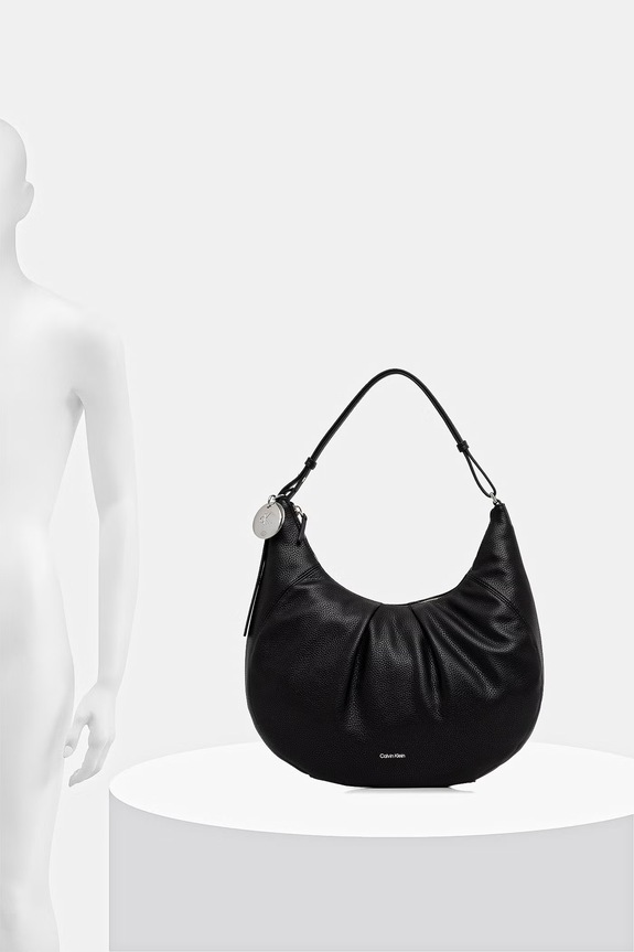 Calvin Klein kabelka hobo dámska z imitácie kože LV04F3555G