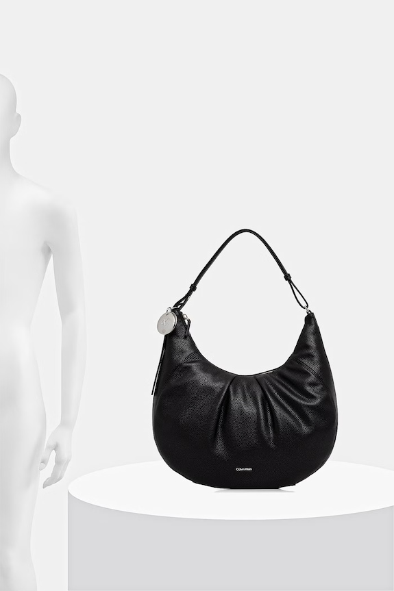 Calvin Klein kabelka hobo dámska z imitácie kože LV04F3555G
