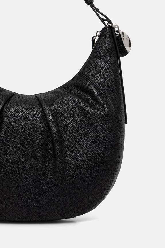 Doplnky Calvin Klein kabelka hobo dámska z imitácie kože LV04F3555G čierna