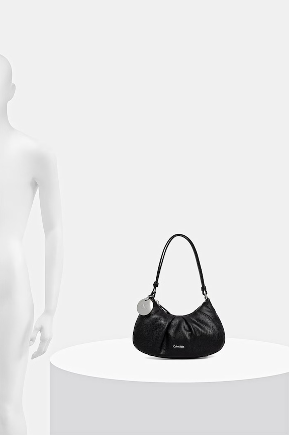 Calvin Klein torebka hobo damska z imitacji skóry LV04F3554G
