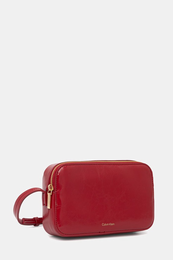 Calvin Klein torebka crossbody damska LV04F3539G czerwony AW26