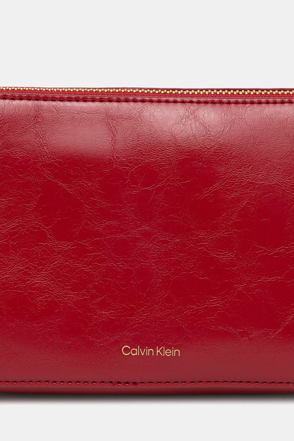 Calvin Klein torebka crossbody damska czerwony LV04F3539G