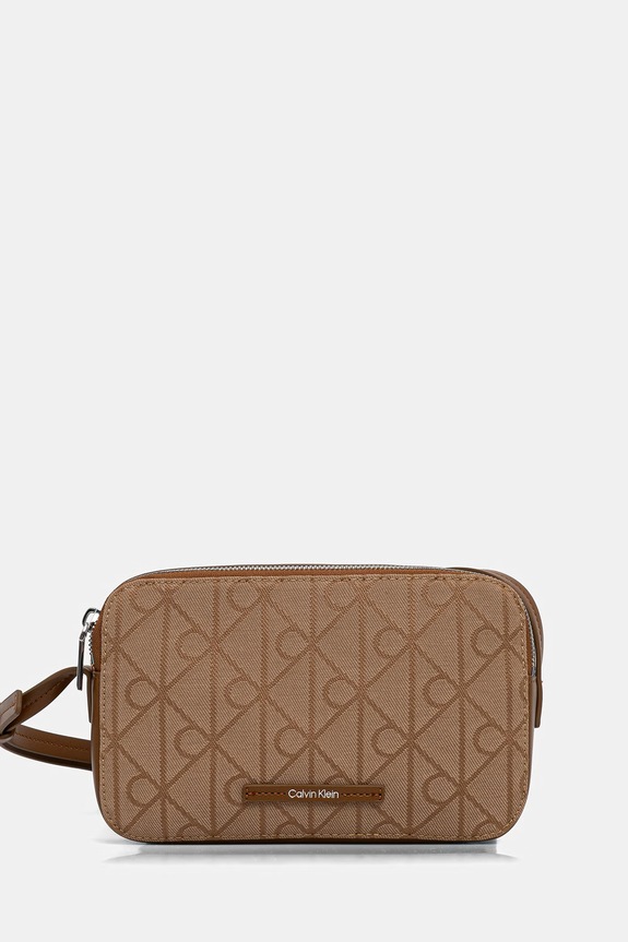 Calvin Klein torebka crossbody damska beżowy LV04F3533G