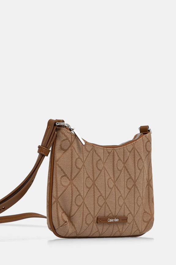 Calvin Klein torebka crossbody damska LV04F1164G beżowy AW26