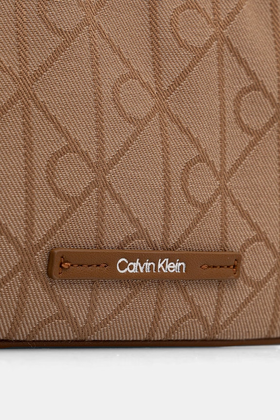 Calvin Klein torebka crossbody damska beżowy LV04F1164G