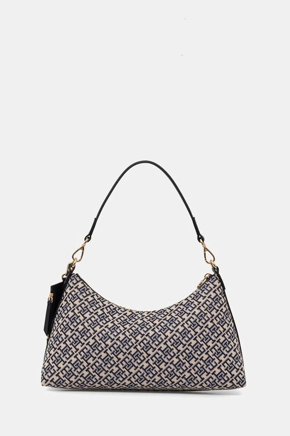 Dodaci Tommy Hilfiger shopper torba za žene AW0AW18907 mornarsko plava