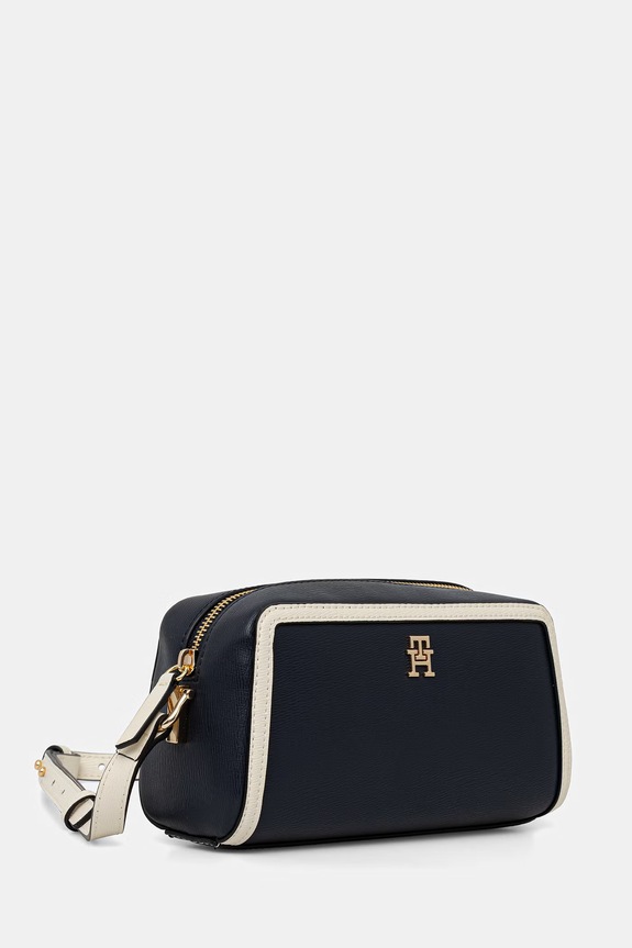 Tommy Hilfiger χιαστί γυναικεία από απομίμηση δέρματος AW0AW18899 σκούρο μπλε AW26