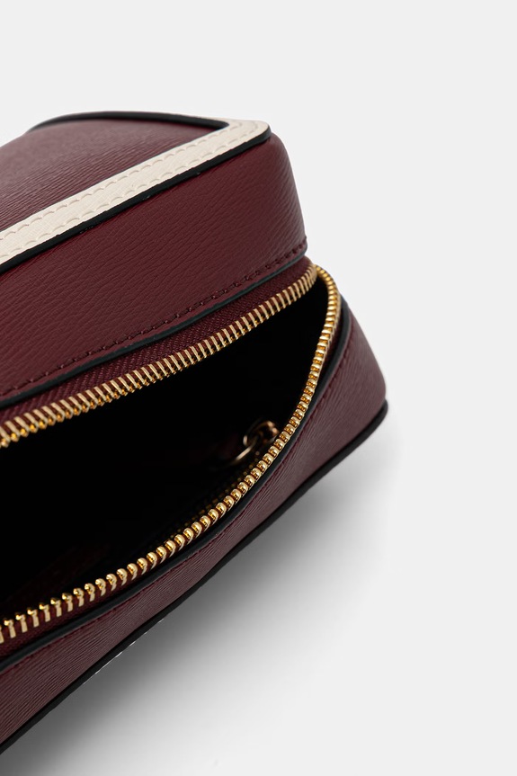 Tommy Hilfiger χιαστί γυναικεία από απομίμηση δέρματος AW0AW18899 μπορντό