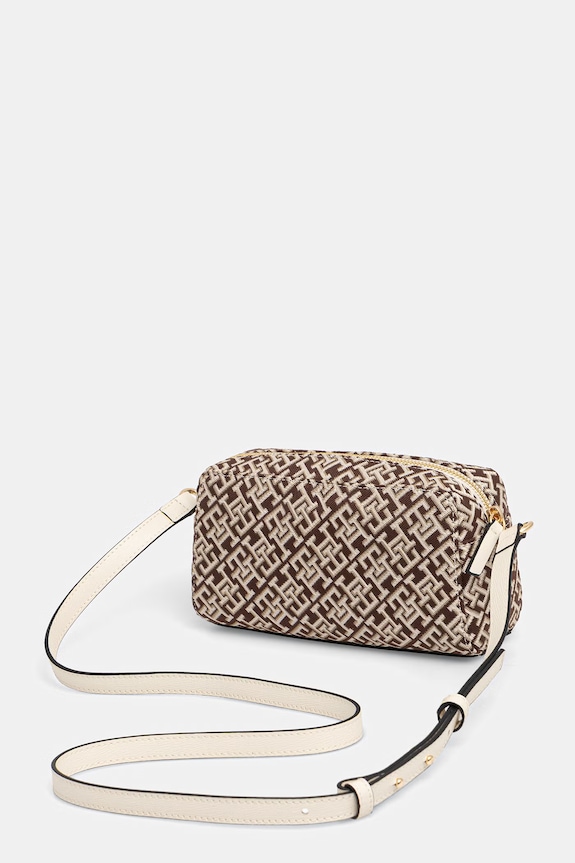 Αξεσουάρ Tommy Hilfiger χιαστί γυναικεία AW0AW18864 καφέ
