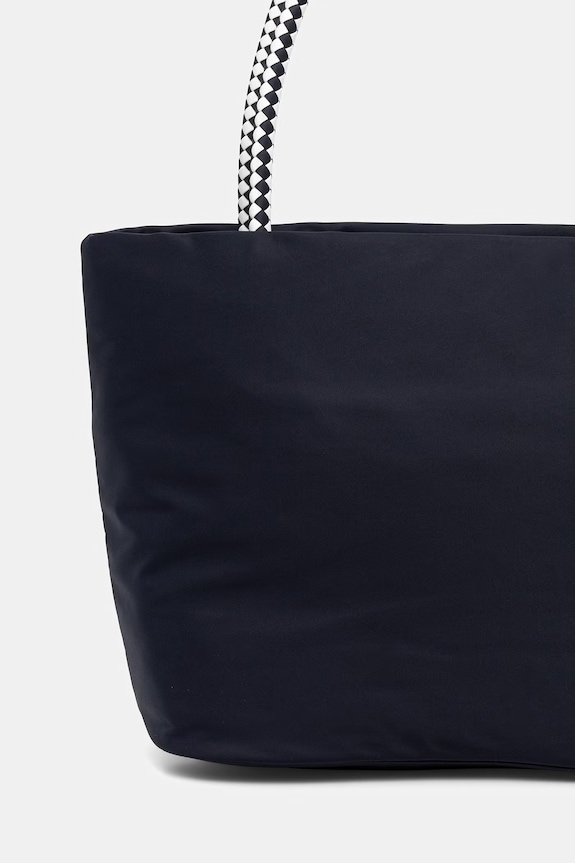 Αξεσουάρ Tommy Hilfiger shopper γυναικεία AW0AW18862 σκούρο μπλε