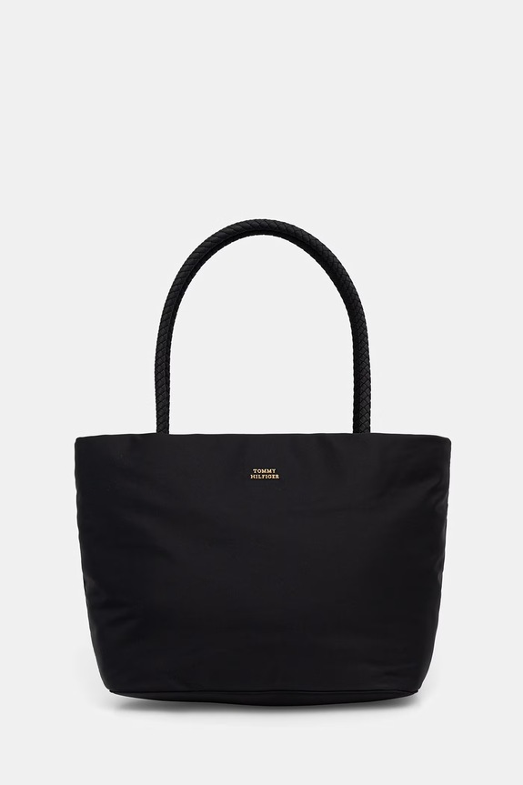 Tommy Hilfiger shopper γυναικεία μαύρο AW0AW18862
