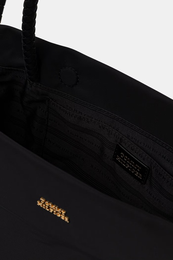 Tommy Hilfiger shopper γυναικεία μαύρο AW0AW18862