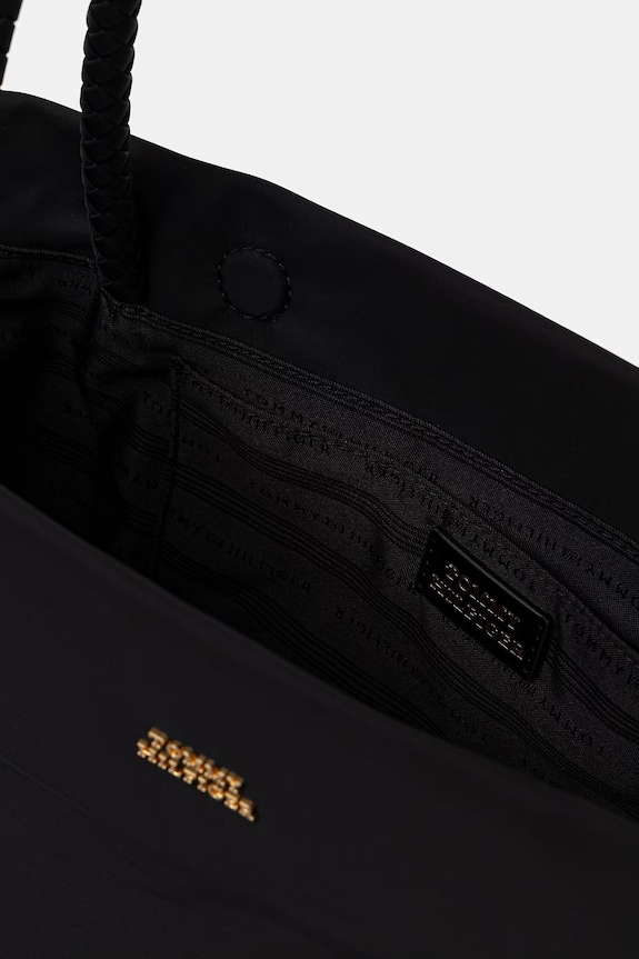Tommy Hilfiger shopper γυναικεία μαύρο AW0AW18862